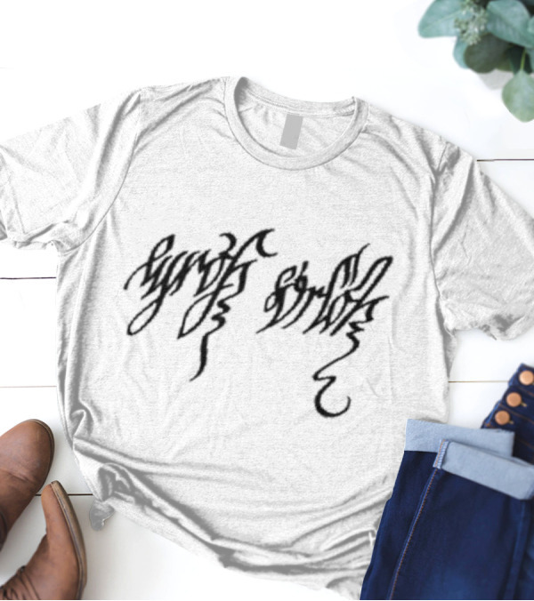 Nosferatu Orlok Stylized Script T-Shirt