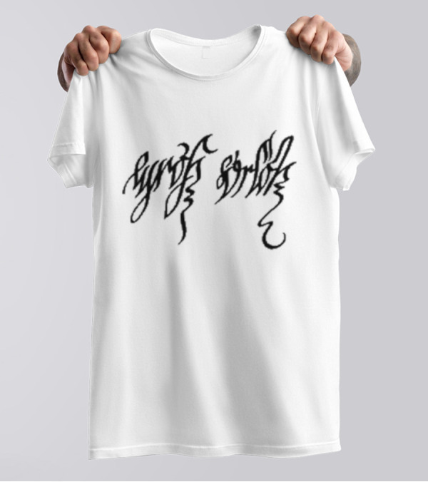 Nosferatu Orlok Stylized Script T-Shirt