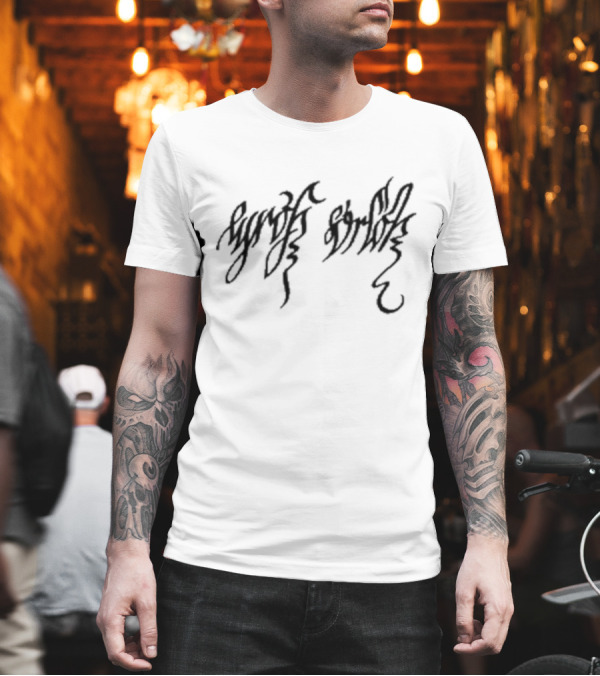 Nosferatu Orlok Stylized Script T-Shirt