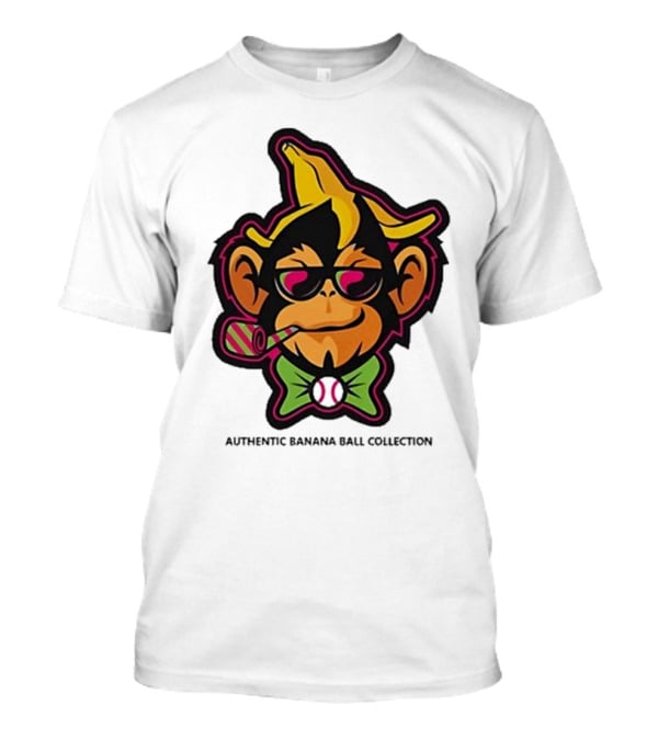 Party Animals Banana Ball Collection With Sunglasses And Pipe T-Shirt
