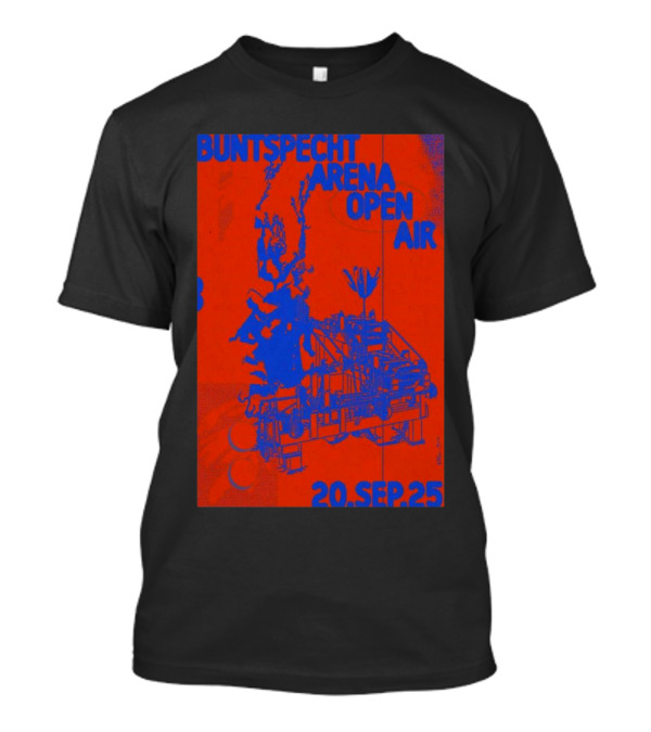 Buntspecht Arena Open Air 20 Sep 25 Vienna Austria T-Shirt