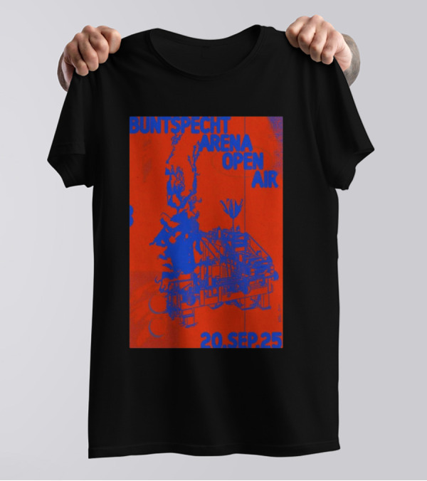 Buntspecht Arena Open Air 20 Sep 25 Vienna Austria T-Shirt