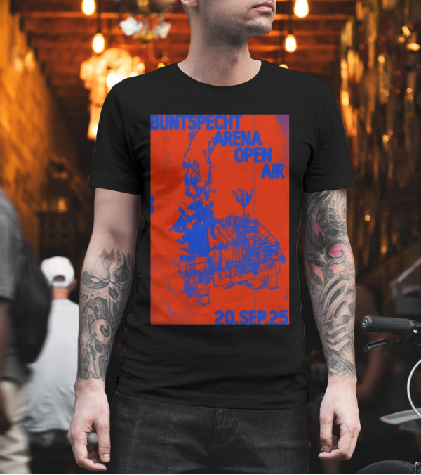 Buntspecht Arena Open Air 20 Sep 25 Vienna Austria T-Shirt