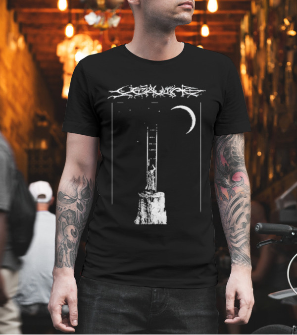 De Leaving Gildan Softstyle Ladder To Crescent Moon T-Shirt