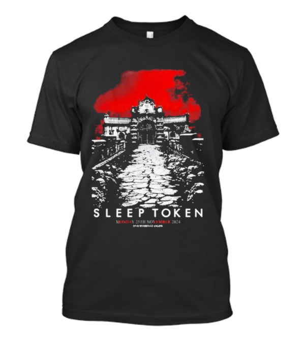 Sleep Token Glasgow 25th November 2024 Event T-Shirt