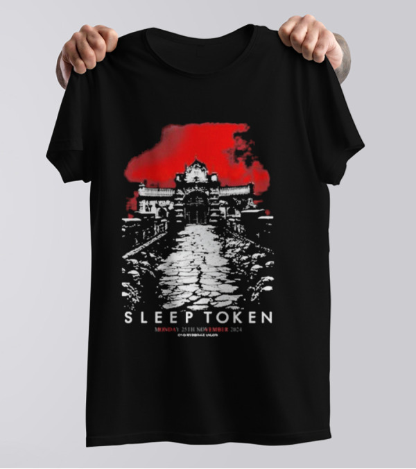 Sleep Token Glasgow 25th November 2024 Event T-Shirt