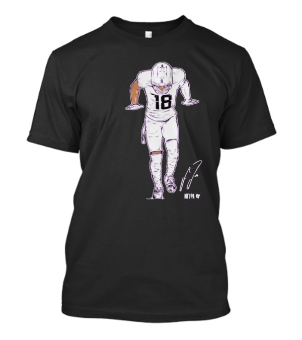 Justin Jefferson NFLPA The Silencer 18 T-Shirt