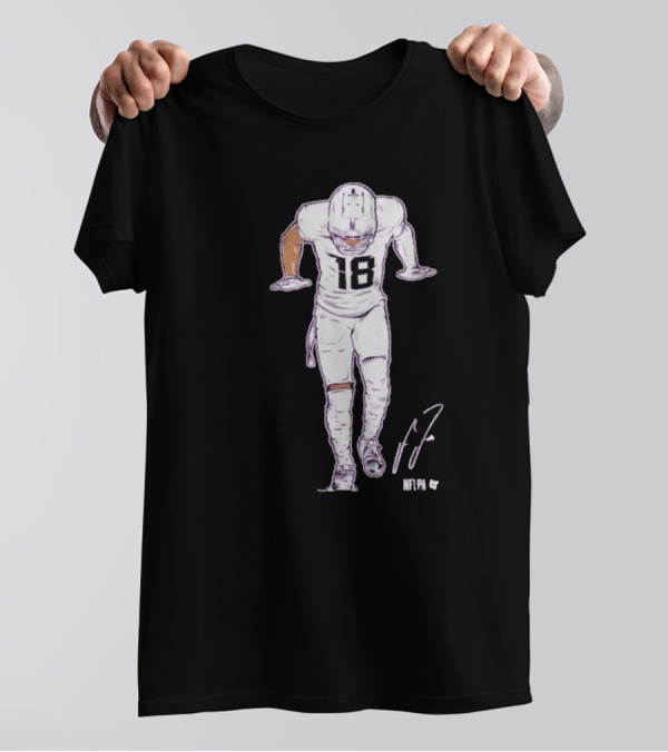 Justin Jefferson NFLPA The Silencer 18 T-Shirt