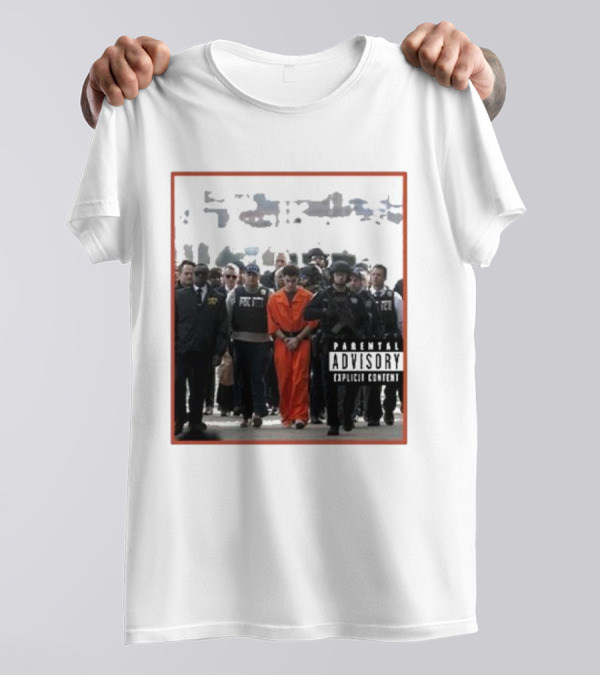Linda Finegold Luigi Assholes Live Forever Parental Advisory Explicit Content Prisoner Escort T-Shirt
