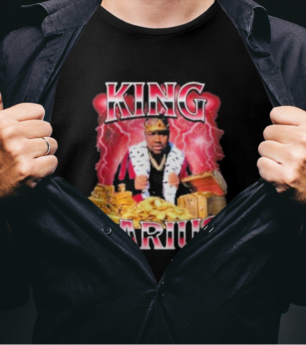 KING DARIUS GOLD TREASURE LIGHTNING T-Shirt
