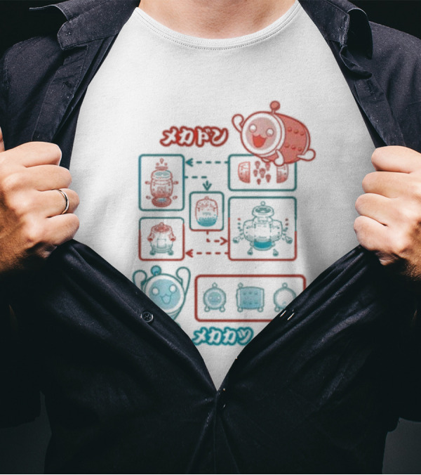 The Yetee Mecha Don Mecha Katsu 2024 Tour T-Shirt