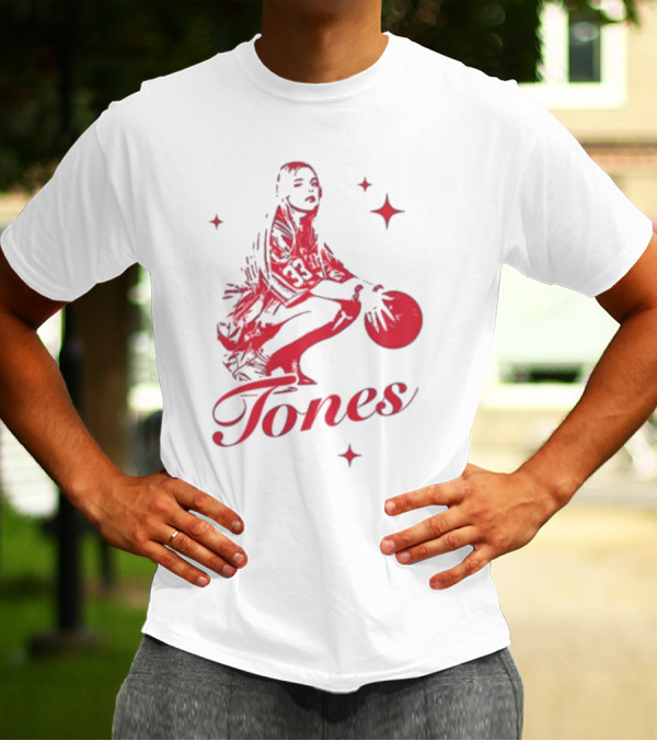 Tones 33 Sparkle Basketball T-Shirt