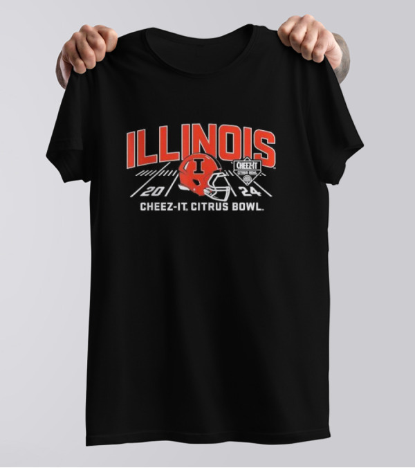 Illinois Fighting Illini Cheez-It Citrus Bowl 2024 Football T-Shirt