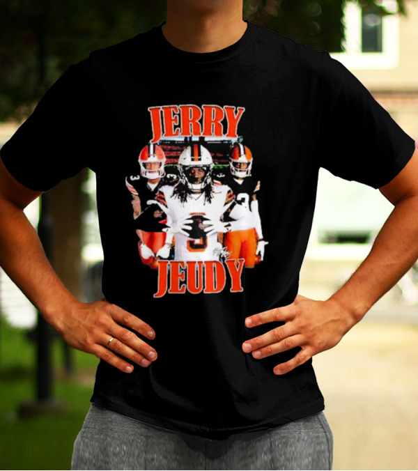 Jerry Jeudy Cleveland Browns Game Day Football Players T-Shirt