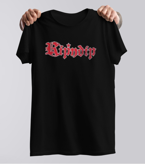 Ripndip 2024 Red Gothic T-Shirt