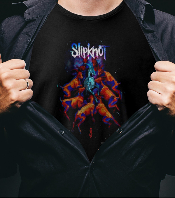 Slipknot London UK The O2 December 21 2024 Concert Event Promotion T-Shirt