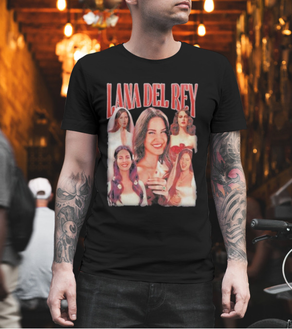 Lana Del Rey Iconic Collage T-Shirt