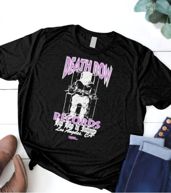 Death Row Records Los Angeles Hip Hop Till Infinity Mass Appeal T-Shirt