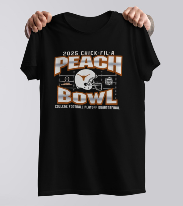 2025 Chick-fil-A Peach Bowl College Football Playoff Quarterfinal Texas Arizona T-Shirt
