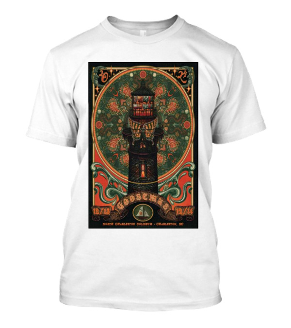 Goosemas North Charleston Coliseum Charleston SC 12/13 12/14 Tour T-Shirt