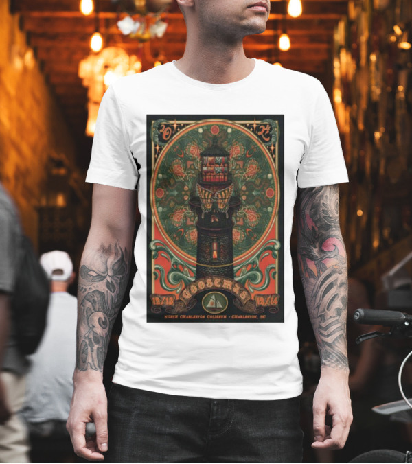 Goosemas North Charleston Coliseum Charleston SC 12/13 12/14 Tour T-Shirt