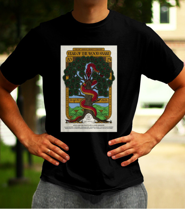 38th Annual Tibet House US Benefit Concert Year Of The Wood Snake March 3 2025 Carnegie Hall New York City T-Shirt
