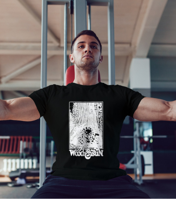 Woodensun Enchanted Realm Beneath The Giant Tree T-Shirt