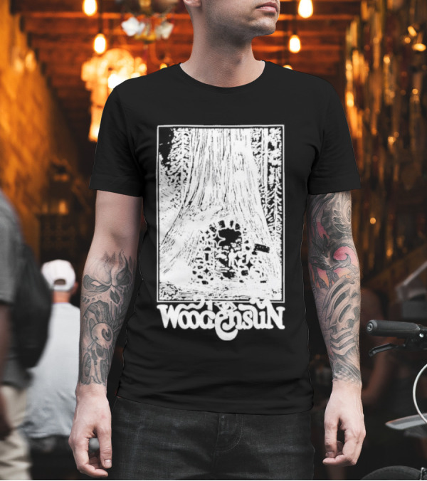 Woodensun Enchanted Realm Beneath The Giant Tree T-Shirt