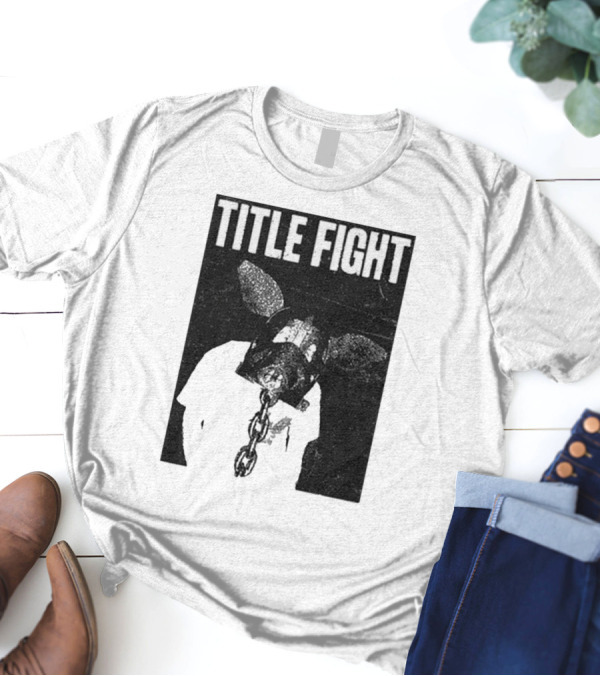 Title Fight Pig Mask Chain T-Shirt