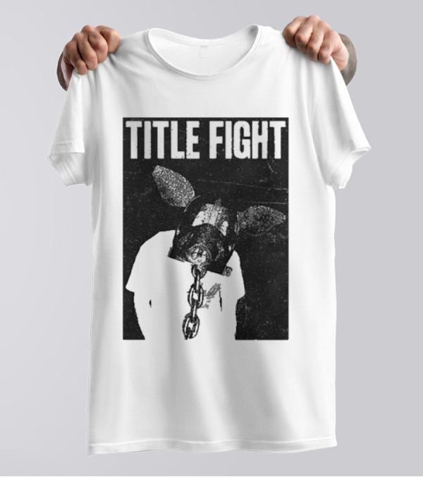 Title Fight Pig Mask Chain T-Shirt