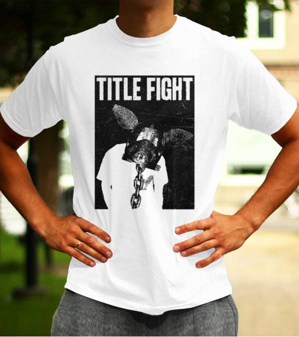 Title Fight Pig Mask Chain T-Shirt