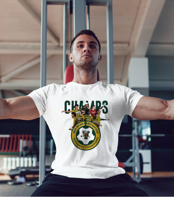 UVM Men's Soccer 2024 NCAA National Champions Champs Division T-Shirt