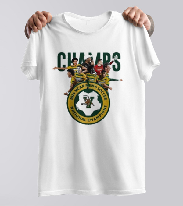 UVM Men's Soccer 2024 NCAA National Champions Champs Division T-Shirt