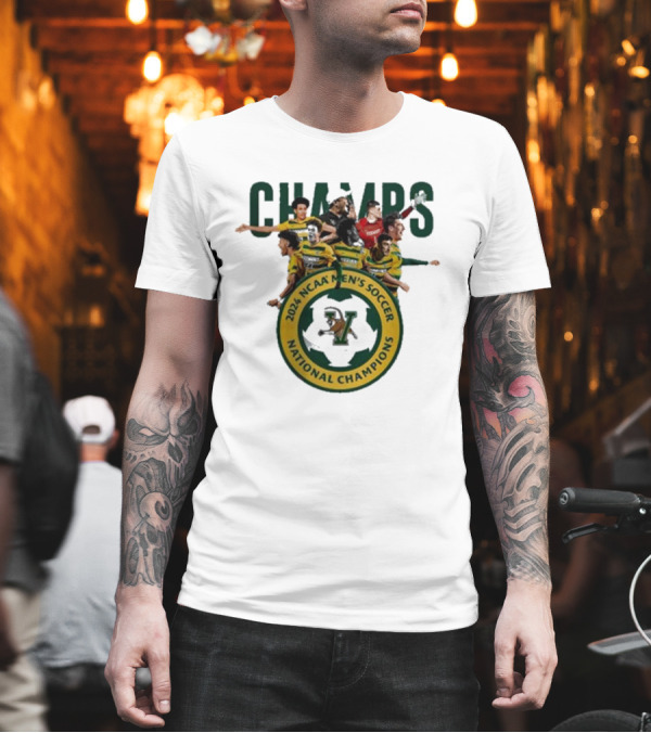 UVM Men's Soccer 2024 NCAA National Champions Champs Division T-Shirt