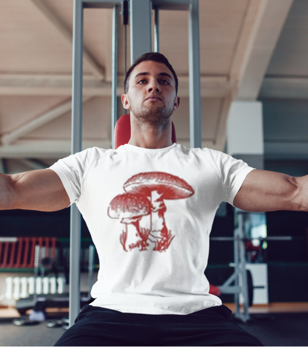Viva La Vida Mushroom Duo Sketch T-Shirt
