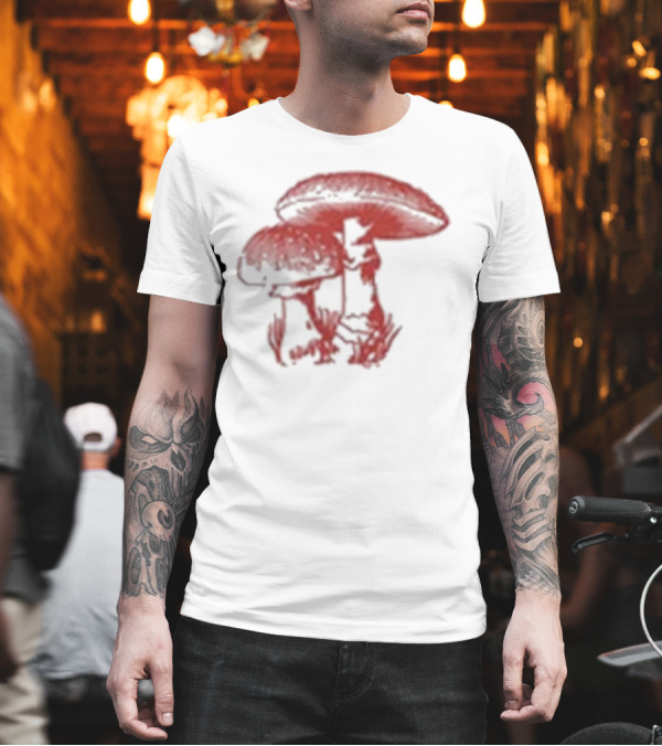 Viva La Vida Mushroom Duo Sketch T-Shirt