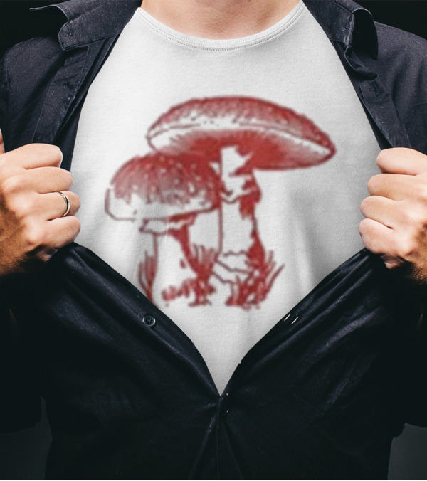 Viva La Vida Mushroom Duo Sketch T-Shirt