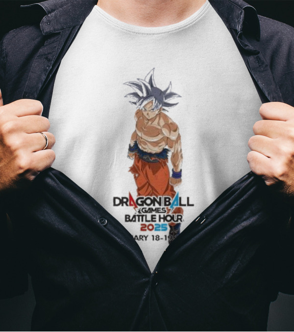 Dragon Ball Games Battle Hour 2025 Son Goku January 18-19 T-Shirt