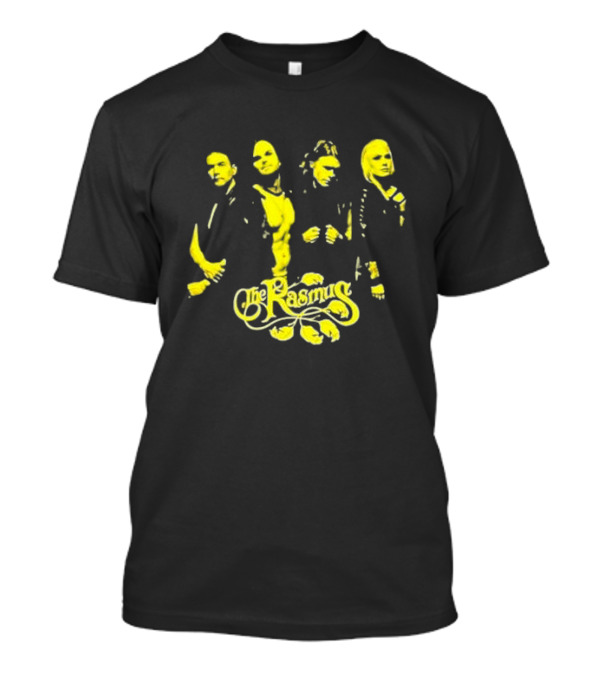 The Rasmus Band Yellow Portrait Live And Never Die T-Shirt
