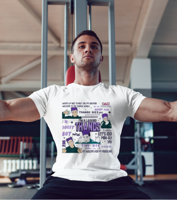 Thands I'm A Legend Welcome To Thanos World 230 Thanos Rizz T-Shirt