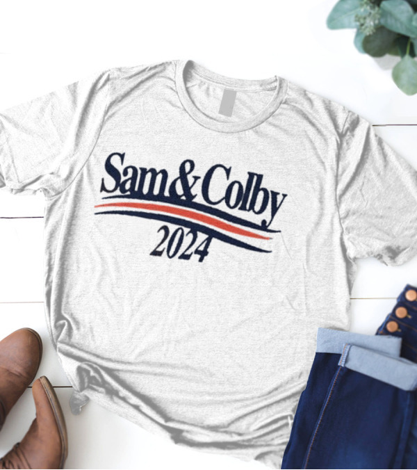 Sam And Colby 2024 XPLR Election Theme Collection T-Shirt