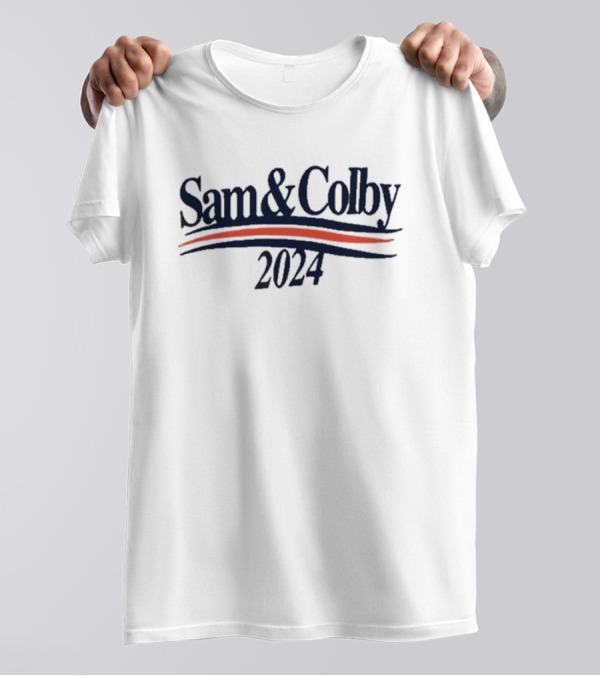 Sam And Colby 2024 XPLR Election Theme Collection T-Shirt