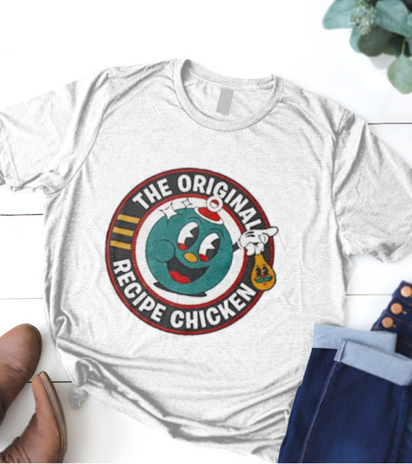 Yeye Weller X KFC The Original Recipe Chicken Christmas Bauble White Printed T-Shirt