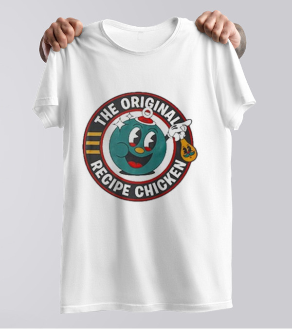Yeye Weller X KFC The Original Recipe Chicken Christmas Bauble White Printed T-Shirt