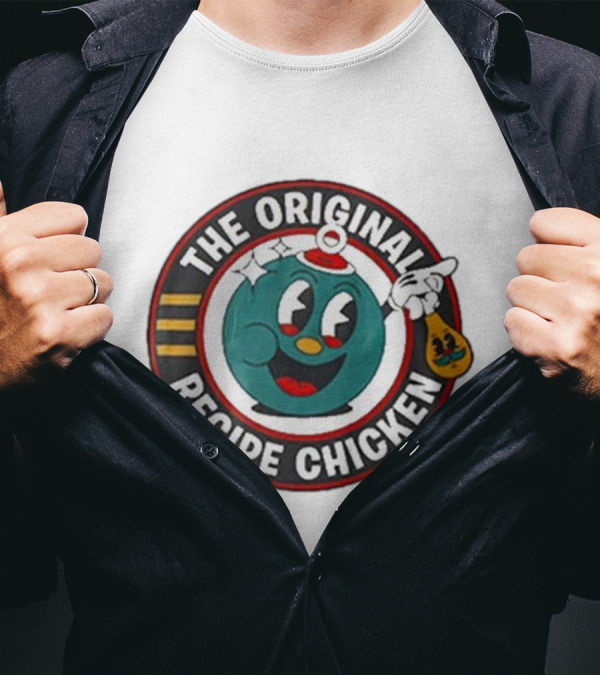 Yeye Weller X KFC The Original Recipe Chicken Christmas Bauble White Printed T-Shirt