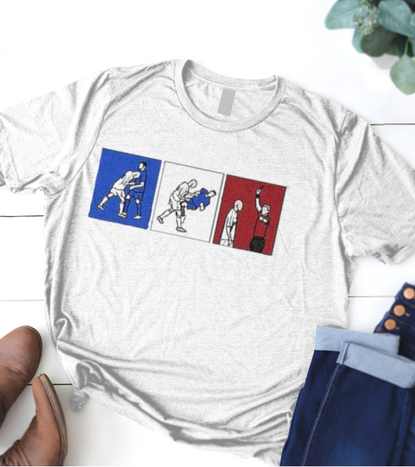 Zinedine Zidane Headbutt 2006 World Cup Final Italy Vs France Iconic Moment T-Shirt
