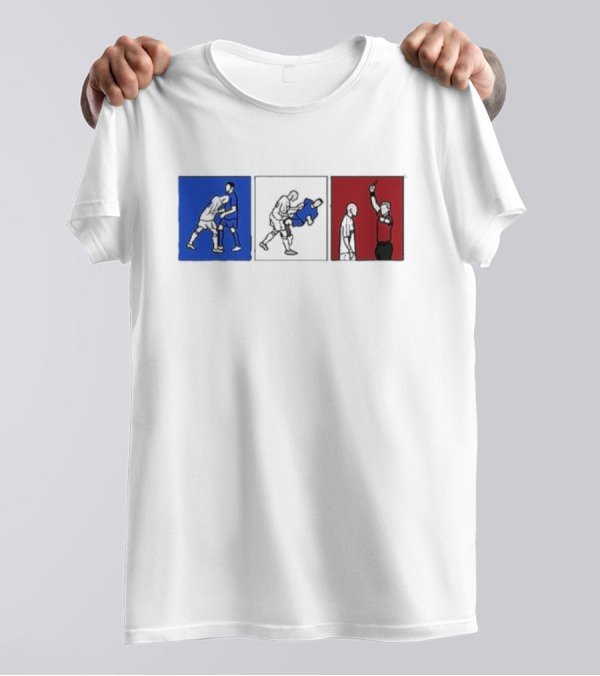 Zinedine Zidane Headbutt 2006 World Cup Final Italy Vs France Iconic Moment T-Shirt