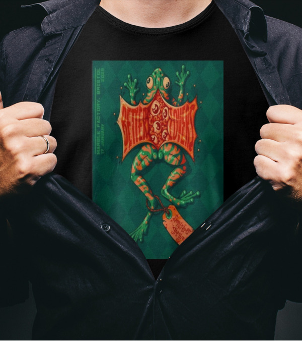 Better Lovers Marble Factory Bristol UK January 17 2025 Frog T-Shirt