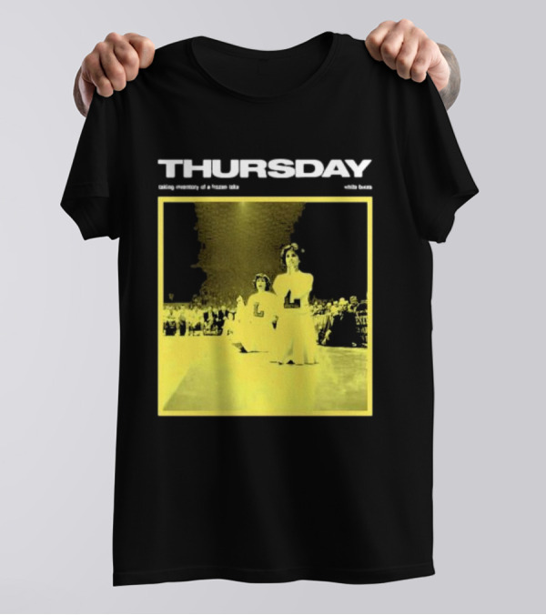 THURSDAY Taking Inventory Of A Frozen Lake Wild Boys T-Shirt