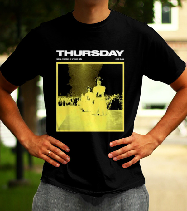 THURSDAY Taking Inventory Of A Frozen Lake Wild Boys T-Shirt